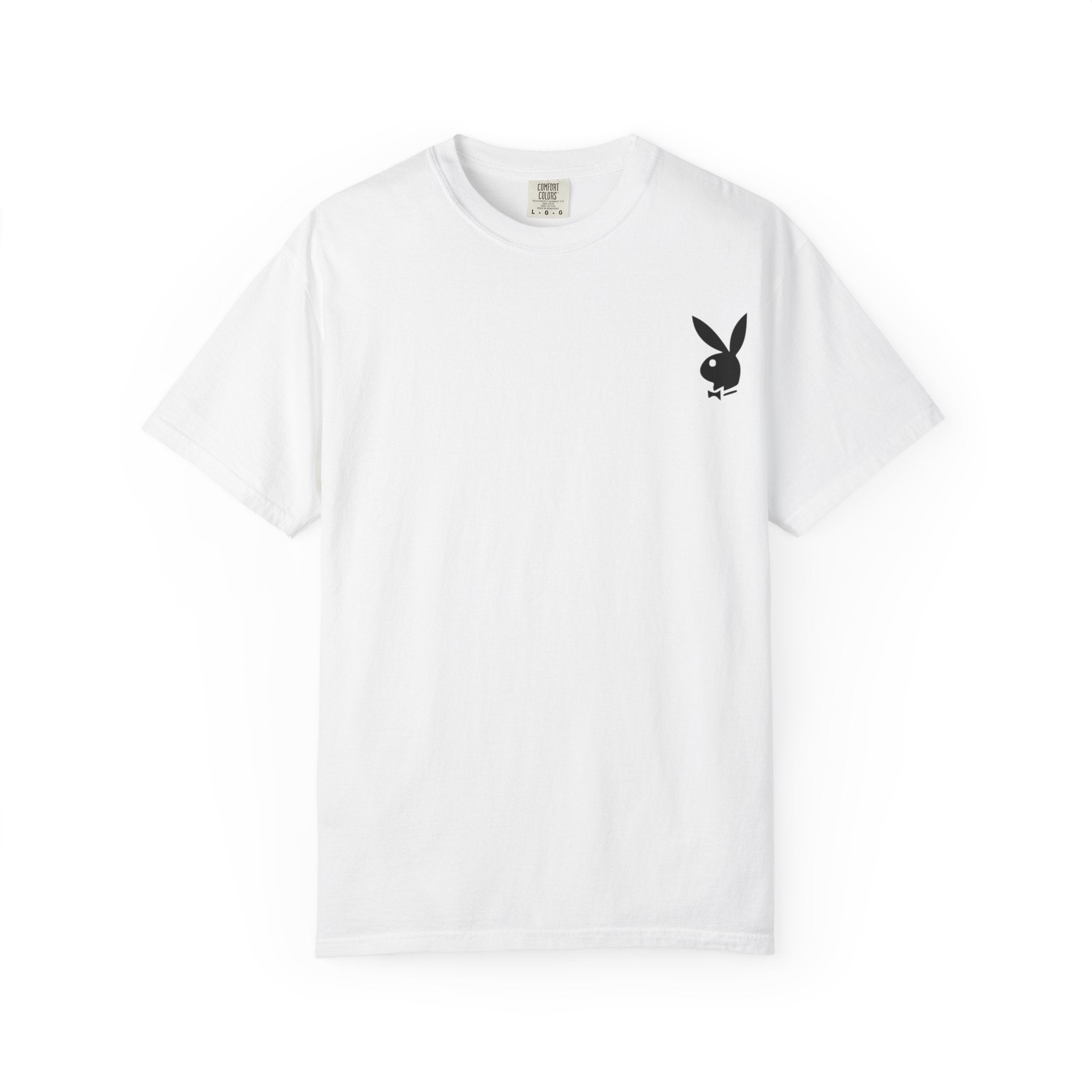 Metal Bunny Logo T‑Shirt — Gothic Back Graphic Tee
