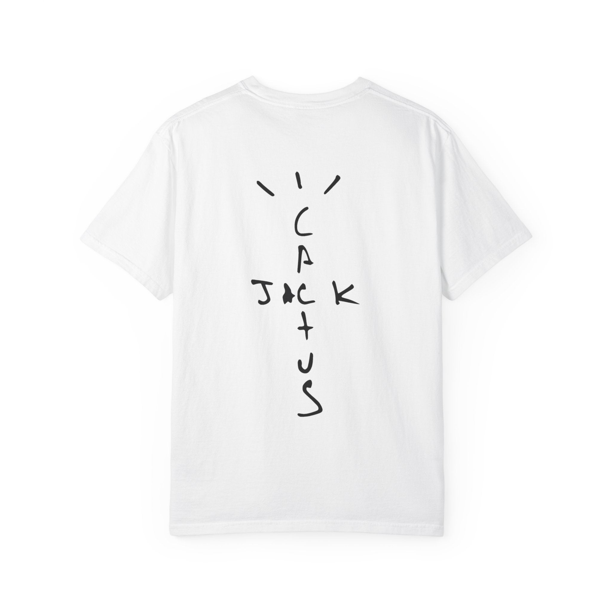 Cactus Jack Graphic T-Shirt — Minimal Handwritten Logo Tee