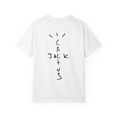 Cactus Jack Graphic T-Shirt — Minimal Handwritten Logo Tee