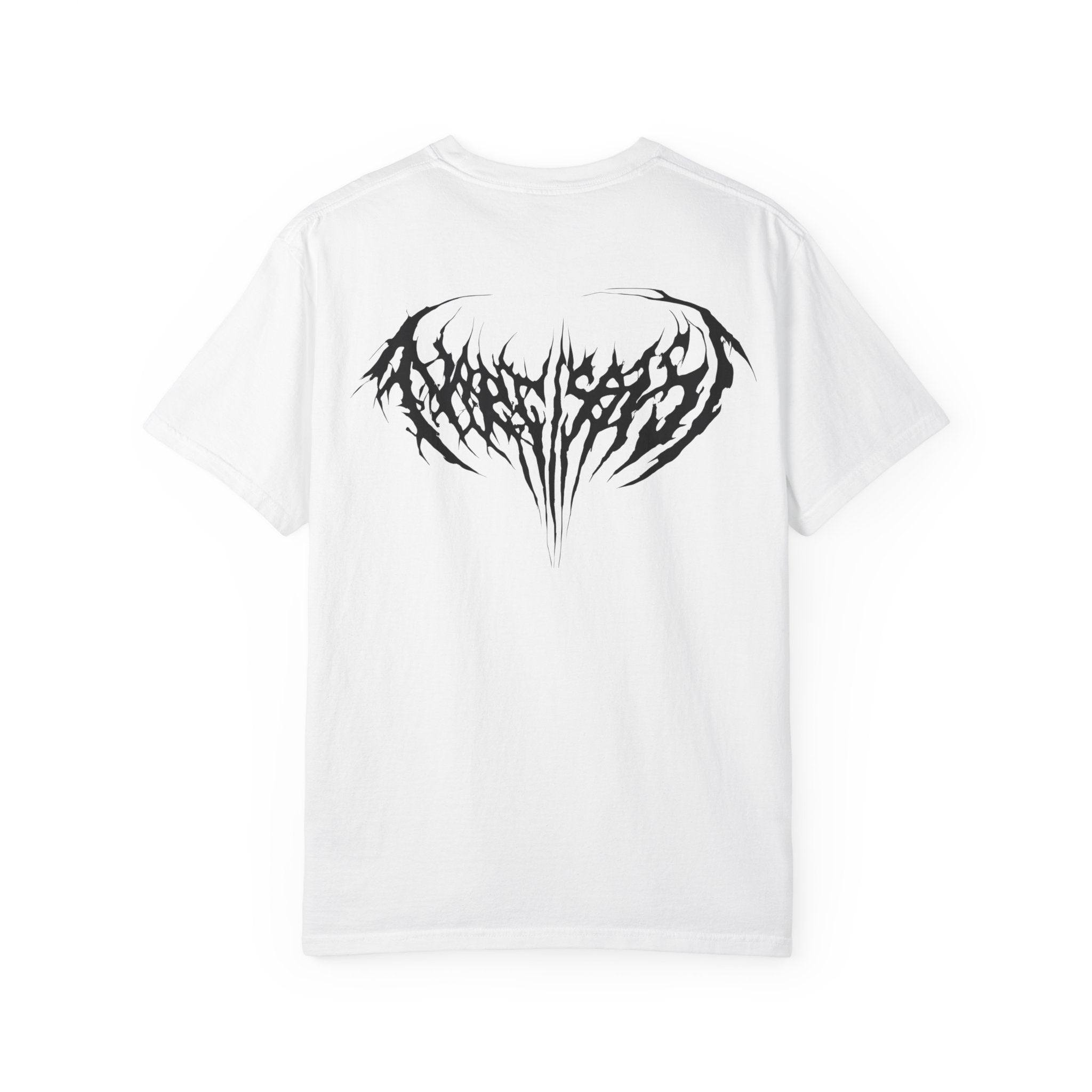 Metal Bunny Logo T‑Shirt — Gothic Back Graphic Tee